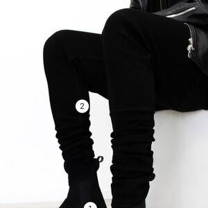 ORO THE ISTAN BLACK DENIM NO-DISTRESS NWOT SIZE 32 Retail price$235